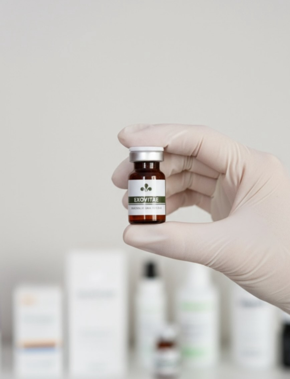 ExoVitae Ampulle für professionelle kosmetische Behandlungen
